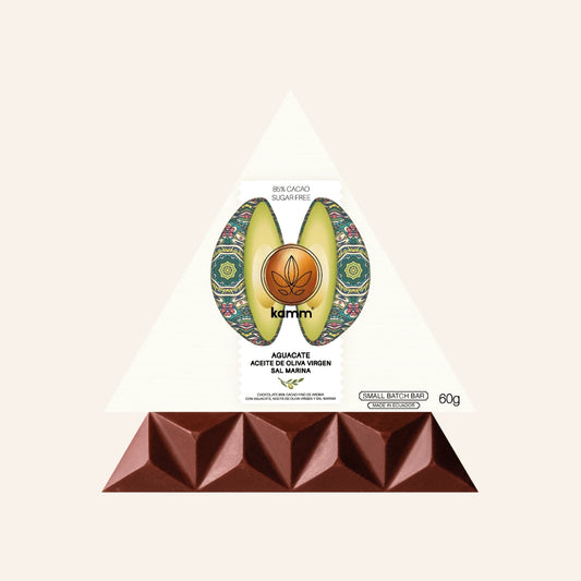 Aguacate - Chocolat noir à l'avocat, huile d'olive et sel marin